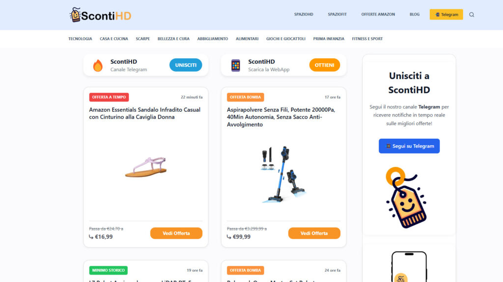Homepage ScontiHD