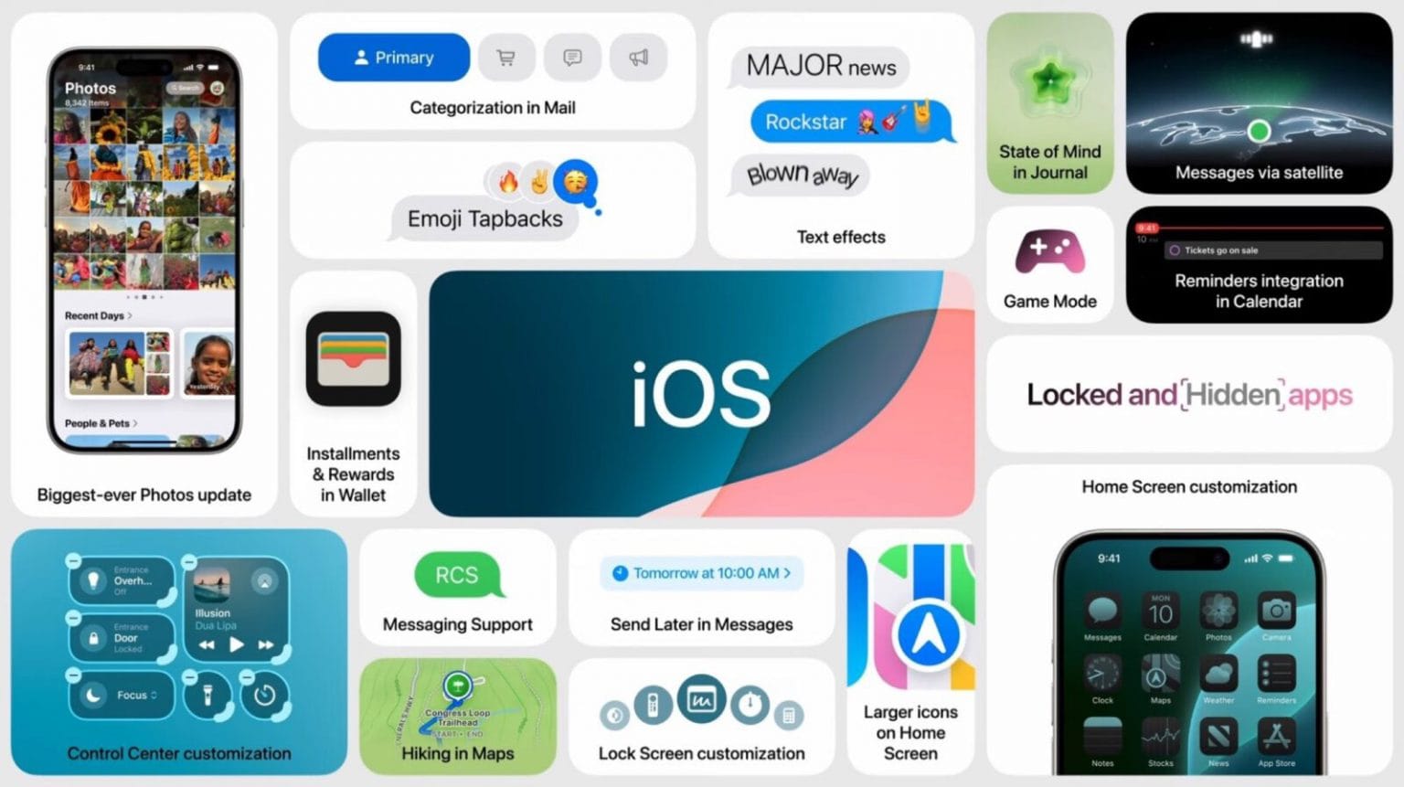 iOS 18, ecco tutte le novità del nuovo sistema operativo Apple