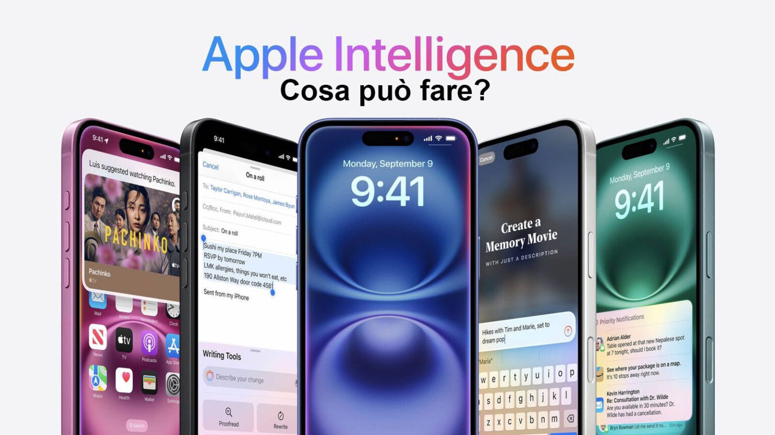 Apple Intelligence, ecco cosa può fare