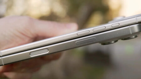 mockup realistico iPhone 17 Air ultrasottile