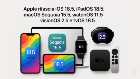 Dispositivi Apple aggiornati con le ultime versioni dei sistemi operativi