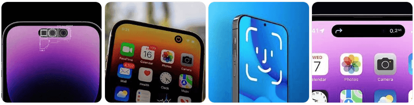 iPhone face ID sotto Schermo