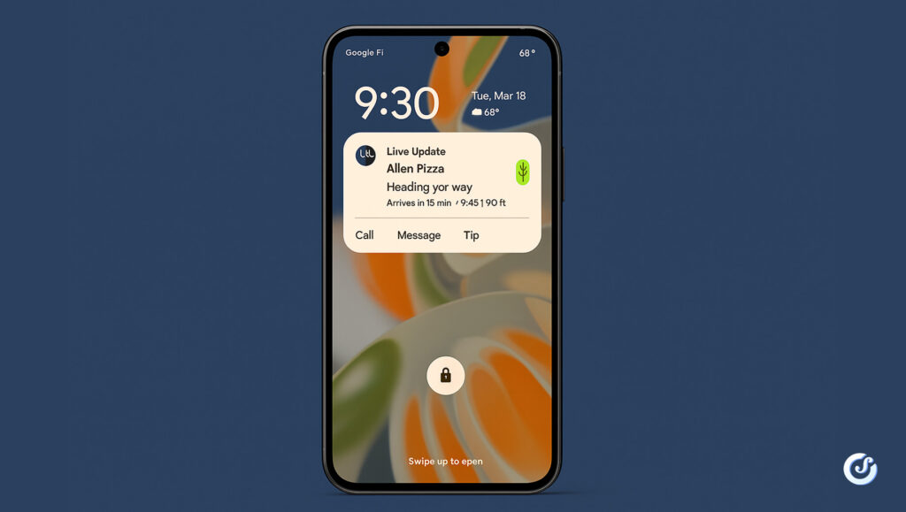 Novità Android 16 con Live Updates in stile iPhone