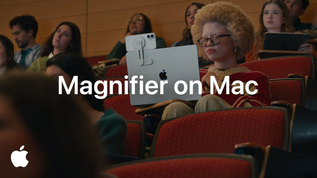 Funzioni Magnifier su Mac e Music Haptics su iPhone con le nuove opzioni di accessibilità