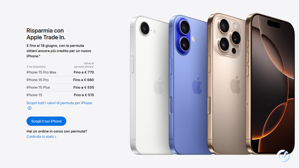 Offerta Apple Trade In valori permuta maggiorati giugno 2025