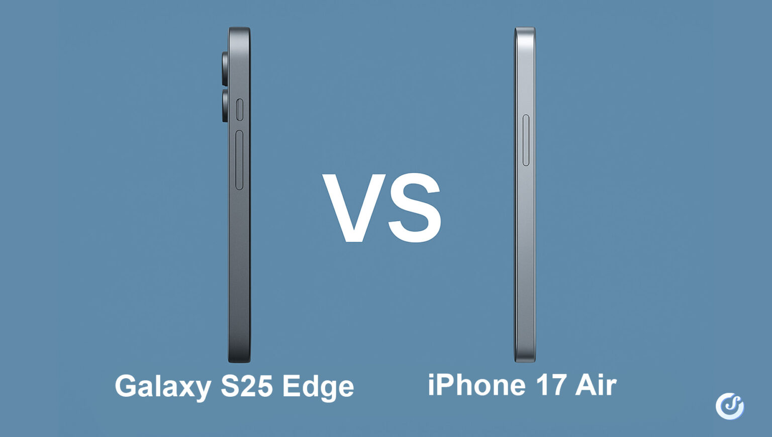 iPhone 17 Air e Galaxy S25 Edge a confronto per spessore e design