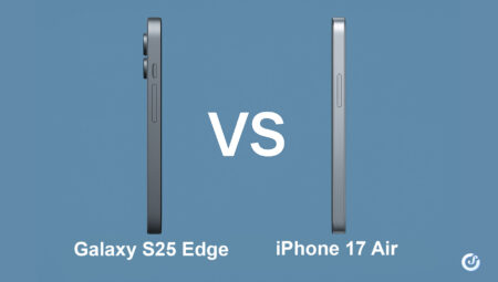 iPhone 17 Air e Galaxy S25 Edge a confronto per spessore e design