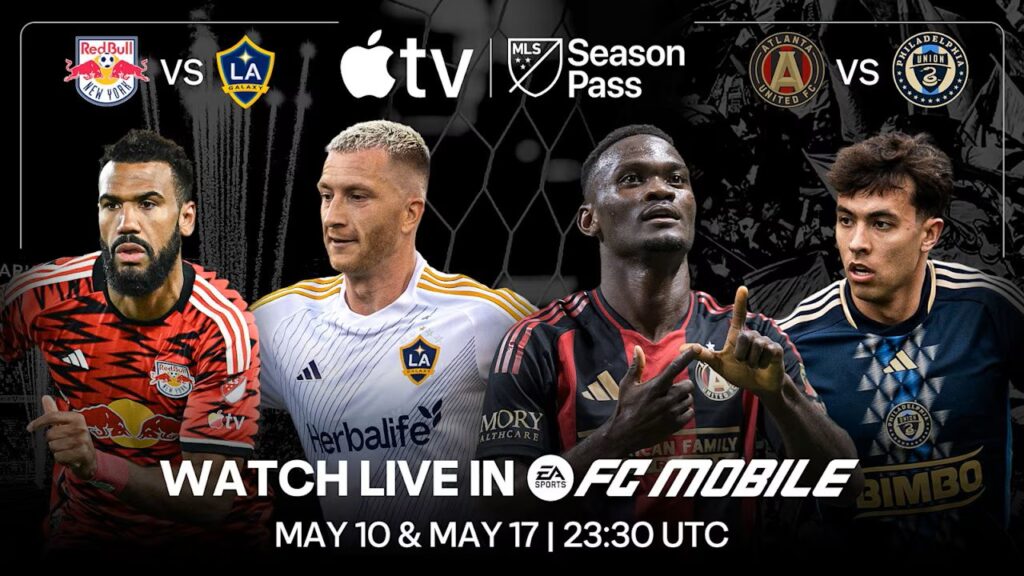 Partita MLS in streaming su EA SPORTS FC Mobile