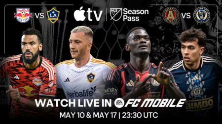 Partita MLS in streaming su EA SPORTS FC Mobile