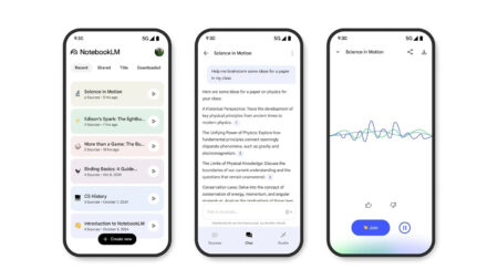 App NotebookLM per smartphone con panoramiche audio offline e funzioni IA avanzate