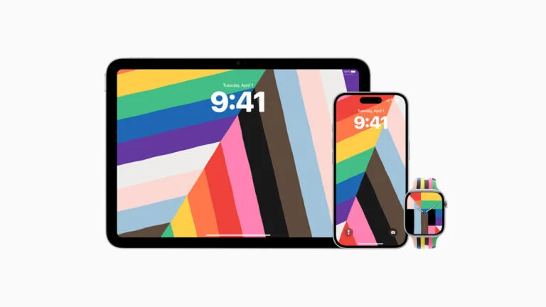 Apple Pride 2025: cinturino unico, quadrante interattivo e sfondo animato per iPhone