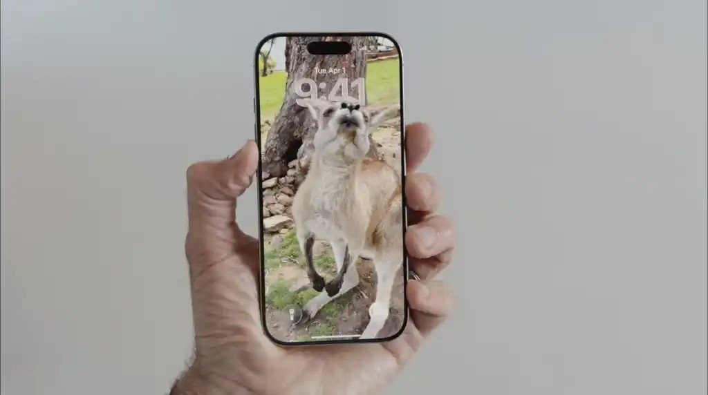 Effetto 3D della schermata di blocco