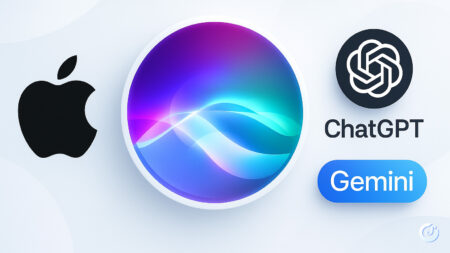 Mockup Siri e AI Apple, confronto tra ChatGPT e modelli Apple