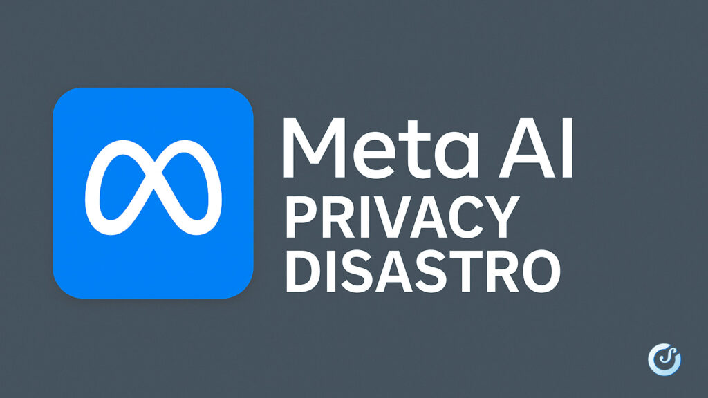 Meta AI privacy disastro condivisione dati utenti