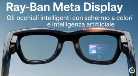Occhiali Ray-Ban Meta Display con schermo a colori