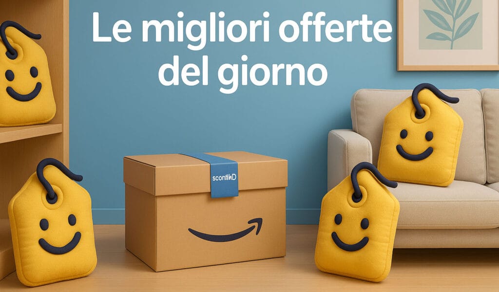 Offerte Amazon in aggiornamento continuo fino alla mezzanotte!