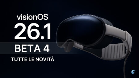 Apple Vision Pro con visionOS 26 Beta 4 novità update