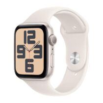 ⭕️Apple Watch SE (2ª gen.) GPS 44 mm Smartwatch con cassa in alluminio Galassia e Cinturino Sport Galassia - S/M. Tracker per il fitness e il sonno, app Battito, Rilevamento incidenti, display Retina
