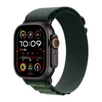 ⭕️Apple Watch Ultra 2 GPS + Cellular 49 mm Sportwatch con robusta cassa in titanio Nero e Alpine Loop Verde scuro - Medium. Fitness tracker, GPS di precisione, tanta autonomia, luminoso display Retina