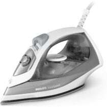 ⭕️Philips EasySpeed Ferro da Stiro a Vapore - 2000W, Vapore 25g/min, Colpo di Vapore 100g, Ferro Verticale, Bianco/Grigio (GC1751/80)