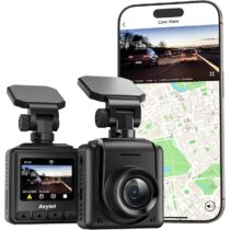 ⭕️Avylet 2K Dash Cam Wi-Fi,Telecamera per Auto Mini con APP,Supporta il Modulo GPS Esterno,Grandangolare di 170°,Visione Notturna,24H Monitor di Parcheggio,Rilevamento di Movimento,G-Sensor, Schermo IPS