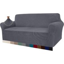 ⭕️Granbest - Copridivano altamente elasticizzato, moderno, jacquard, per soggiorno, funge da protezione per cani e animali domestici