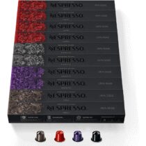 ⭕️CAPSULE NESPRESSO ORIGINALI - Selezione Ispirazione Italiana da 100 Capsule Nespresso Caffè, Intensità da 8 a 13 (su 13), Linea Original, Capsule Riciclabili Nespresso (100, Napoli)