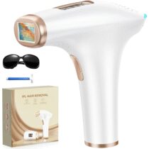 ⭕️Haarlosy IPL Epilatore Luce Pulsata, 3-in-1 HR/SC/RA Epilatore Laser per Donna e Uomo, 9 Livelli di Energia Regolabile Adatto Depilatore Corpo, Viso, Ascelle, Gambe (Bianco)