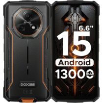 ⭕️DOOGEE Fire 5 Rugged Smartphone 2025, 13000mAh Android 15 Telefono Indistruttibile, 6.6" 90Hz 12GB+64GB/2TB Octa Core Celluare Antiurto, 13MP+8MP Camera,Face ID/NFC/Triple Card Slot/OTG/GPS/IP68/IP69K