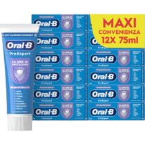 ⭕️Oral-B Dentifricio Pro-Expert Sbiancante Delicato Sapore Menta Verde 12x 75 ml