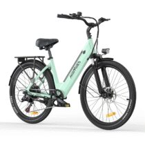 ⭕️HillMiles Bici Elettrica Per Adulti Da 26", 7 Velocità Bicicletta Elettrica da 36V 13Ah Batteria Rimovibile, 25km/h & Autonomia di 80-100km E-bike Per Pendolari Urbani, IP65 impermeabile