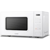 ⭕️COMFEE' Forno a Microonde Digitale, 700W, 20L, 6 Menù Preimpostati, Express Cook, 11 Livelli di Potenza, Scongelamento, Funzione di Memorizzazione - Bianco - CM-E202CC(WH)
