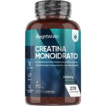 ⭕️Creatina Monoidrata Vegana, 3000mg per Dose (3 Mesi di Scorta) Senza Magnesio Stearato, Uomini e Donne, Pre Workout, Intra, Post Workout, 270 Creatina Compresse Senza Glutine né Coloranti Artificiali