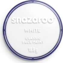 ⭕️Snazaroo - Pittura Per Viso e Corpo, Trucchi da Viso per Travestimenti, per Bambini e Adulti, 18ML, Colore Bianco