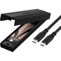 ⭕️SABRENT Case SSD M2 NVMe, USB 3.2 Gen 2 10Gbps Type C, Esterno Enclosure, Adattatore M-Key, M più B Key per M.2 PCIe SATA SSDs (EC-SNVE)