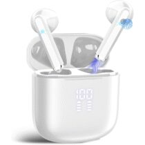 ⭕️AI Cuffie Traduzione, Bluetooth 5.4 Traduttore Istantaneo Vocale con 164 Lingue, Auricolari di Traduzione con 5 modalità, Codice di Autorizzazione Permanente, Cuffie Bluetooth per Viaggi/Affari