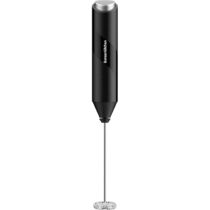 ⭕️Bonsenkitchen Montalatte Elettrico, Frullino Montalatte con Frusta in Acciaio INOX, Funziona a Batteria, Potente Schiumalatte Elettrico per Caffè, Latte, Cappuccino, Matcha