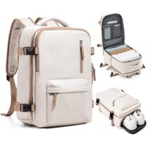 ⭕️SZLX Zaino Ryanair 40x30x20 Sottovuoto Bagaglio a Mano 40x20x25 Donna Zaino da Viaggio 40x30x20 Wizzair Borse da Cabina per Easyjet 45x36x20 Uomo per Laptop 14 Pollici con Porta USB e Porta Scarpe