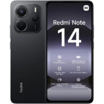 ⭕️XIAOMI Smartphone Redmi Note 14, 6+128GB, Sistema fotografico con AI da 108MP, batteria da 5500mAh, display Eye-Care da 120Hz, funzionalità AI (caricabatterie non incluso), Nero