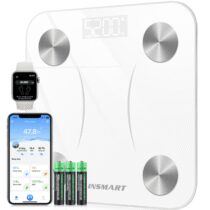 ⭕️Bilancia Pesapersone Digitale Professionale, INSMART Bilancia Impedenziometrica Smart Bluetooth con 16 Indici di Misurazione Pesa Persone, Massa Grassa e Magra, BMI, Massa Muscolare o Ossea, 180KG