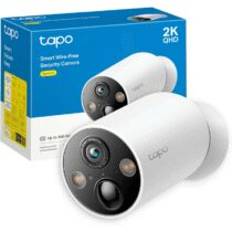 ⭕️Tapo C425 Telecamera WiFi Esterno Senza Fili 2K 4MP con Base Magnetica, Batteria 10000mAh, Allarme con Rilevamento Movimento, IP66, Audio Bidirezionale, Visione Notturna a Colori, Nessun Hub Richiesto