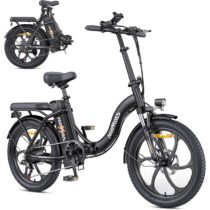 ⭕️MilePort 1 Bici Elettrica Per Adulti, 36V 13AH Batteria Rimovibile 250w Motore Con 20 “*3.0” Fat Tire Pieghevole Bicicletta Elettrica, Velocità 25KM/H Gamma Fino a 100KM Città Pendolare Ebike