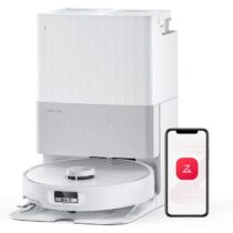 ⭕️roborock Qrevo Edge Robot Aspirapolvere Lavapavimenti con Mappatura, 18.500 Pa, Telaio AdaptiLift all'avanguardia nel Settore, Doppio Sistema Antigroviglio, Pulizia dagli Angoli ai Bordi, Hello Rocky