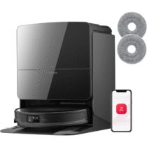 ⭕️roborock Saros 10R Set Robot Aspirapolvere, 7,98 cm, Antigroviglio, Telaio AdaptiLift, Rimozione Automatica dei Moci, Pulizia degli Angoli e dei Bordi, Stazione Multifunzionale 4.0, Hello Rocky
