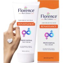 ⭕️Crema Viso Antirughe Bio con Acido Ialuronico,Retinolo,Vitamina C. Antietà e Antimacchia per Donna e Uomo. Per Contorno Occhi, Linee Sottili, Rughe e Macchie Scure. Florence Bio Face Cream 100 ml