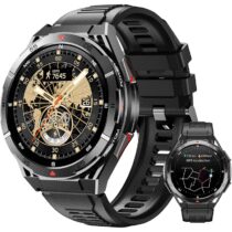 ⭕️OUKITEL Smartwatch Uomo GPS,Orologio Militare Uomo 1,43" AMOLED Rugged Smart Watch Impermeabile con Chiamate Bluetooth,Altezza/Pressione,24H Monitoraggio,150+ Modalità Sport per Android iOS