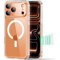⭕️ESR Cover per iPhone 17 Pro, Custodia per controllo della fotocamera, Compatibile con MagSafe, Protezione antiurto di livello militare, Angoli Air Guard ammortizzanti, Trasparente