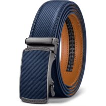 ⭕️BULLIANT Cintura Uomo, Cintura Pelle Uomo Cricchetto Automatica Fibbia 35mm,Trim Regolabile per Adattars