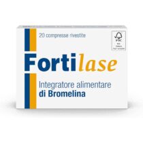 ⭕️Fortilase, 20 Compresse, Integratore Alimentare di Bromelina, Anticellulite e Antinfiammatorio, Stimola Linfodrenaggio