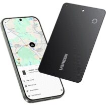 ⭕️UGREEN FineTrack Slim G Smart Finder Solo Android 5 Anni Batteria Localizzatore Ultra Sottile 1.7mm Impermeabile IP68 Tracker Compatibile con Google Find Hub per Portafoglio Chiavi Bagaglio Valigia